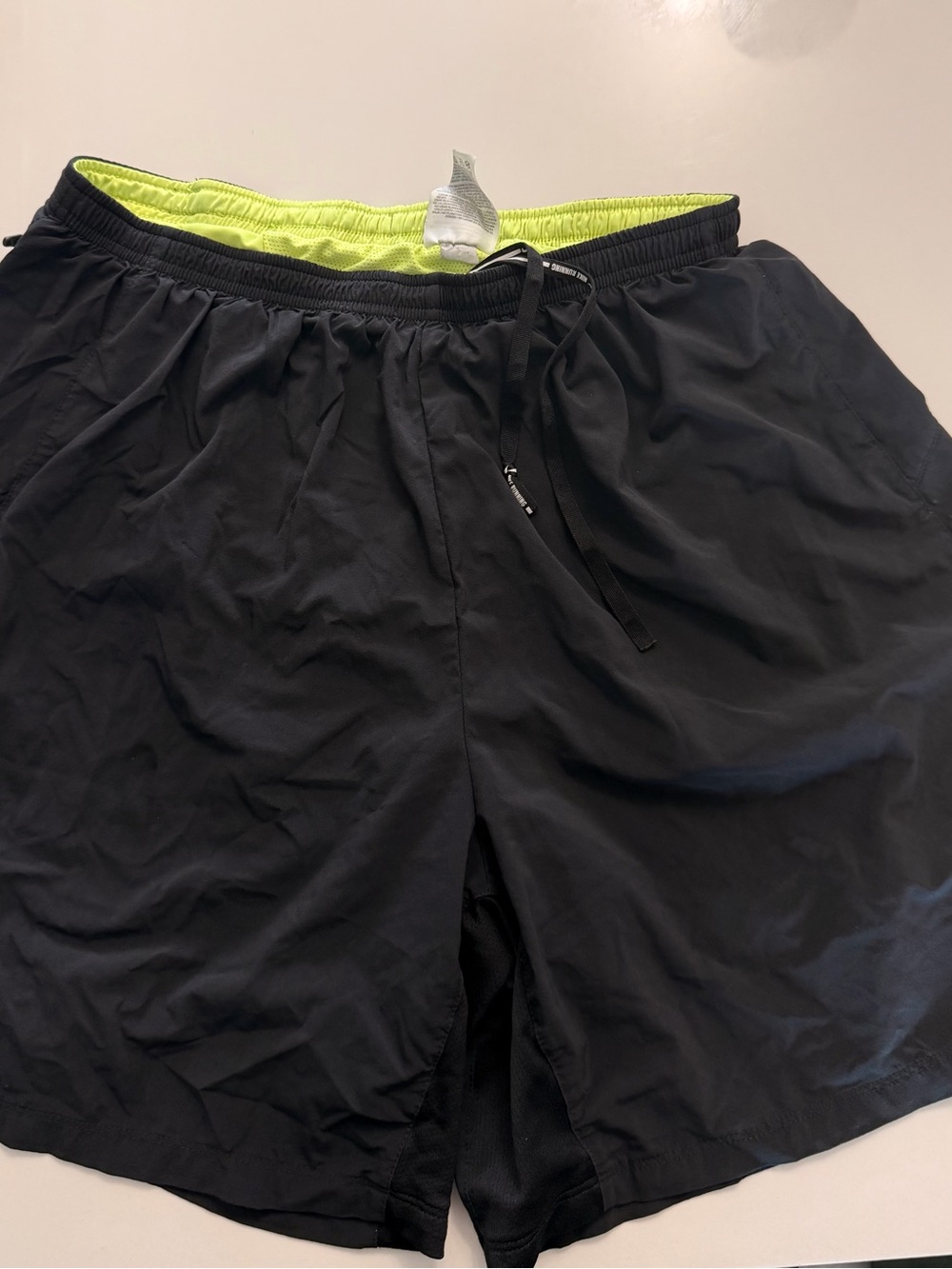 Nike Lime Green Dri-FIT Athletic Shorts